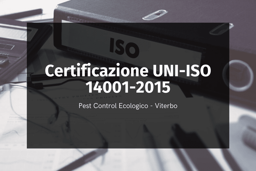 Certificazione UNI-ISO 14001-2015